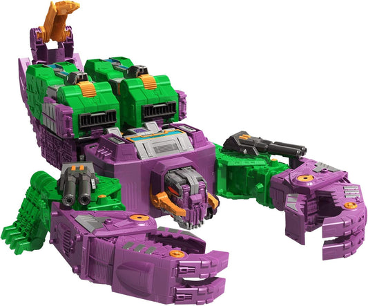 Transformers Generations War for Cybertron: Earthrise Titan WFC-E25 Scorponok Triple Changer Action Figure - Crianças a partir dos 8 anos, 53 cm (21 polegadas)