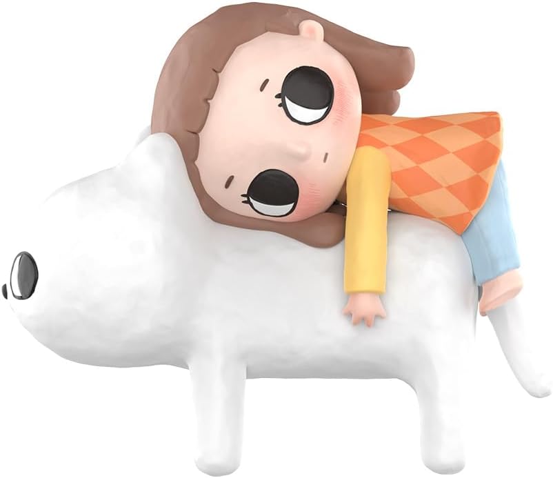 POP MART Nyota's Fluffy Life Series Conjunto completo de figuras (12 caixas) 2,5 polegadas Personagem articulado Design premium presentes para mulheres Caixa surpresa favorita dos fãs Boneco de ação de brinquedo colecionável