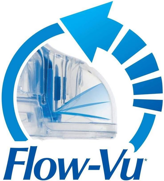 AeroChamber Plus Flow-Vu Anti-Static com máscara grande para adultos 1 dispositivo