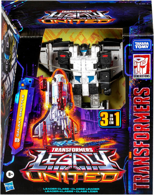 Figura de ação Transformers Legacy United Leader Class Galaxy Shuttle