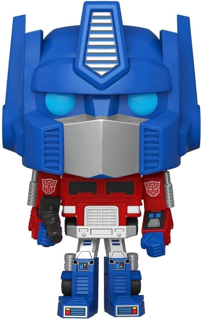 Funko POP! Vinil: Transformers-Optimus Prime Retro - Figura de vinil colecionável - Ideia para presente - Produtos oficiais - Brinquedos para crianças e adultos - Fãs de TV - Figura modelo para colecionadores e exposição