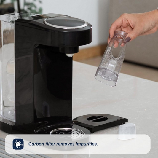 Filtros para biberões Nuby RapidHot - Remove impurezas | Dura até 4 semanas | Fácil de trocar (embalagem de 6)