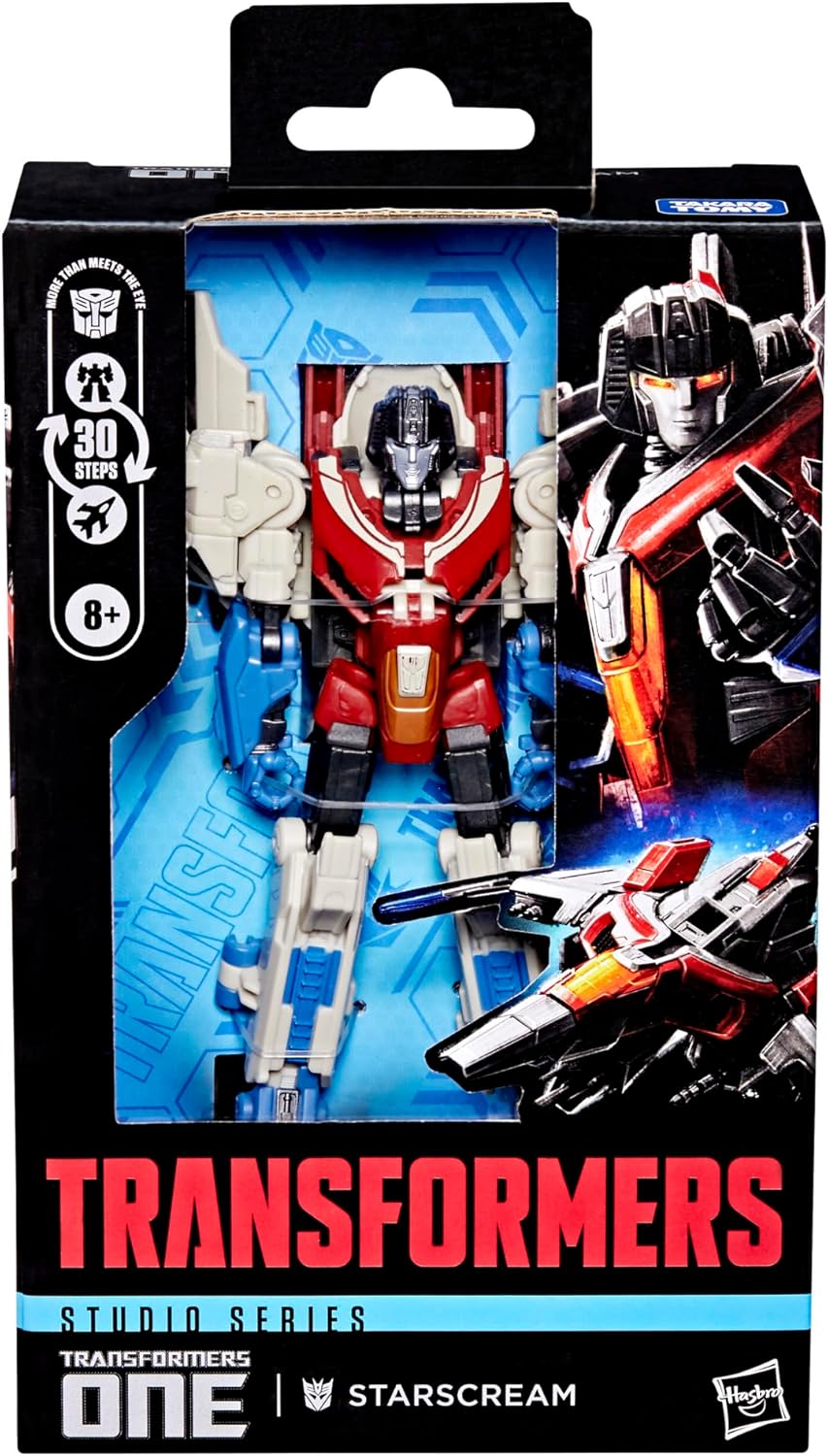 Figura de ação Transformers Studio Series Deluxe Classe Um Starscream