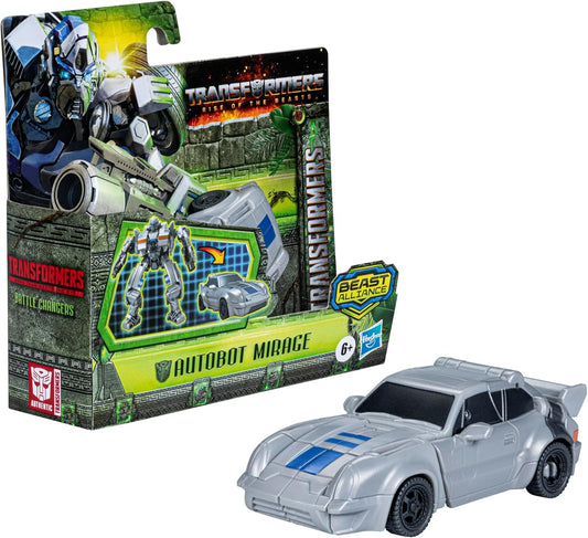 Transformers: A Ascensão das Feras, Figura de Acção Battle Changers da Aliança das Feras, Autobot Mirage, 11 cm