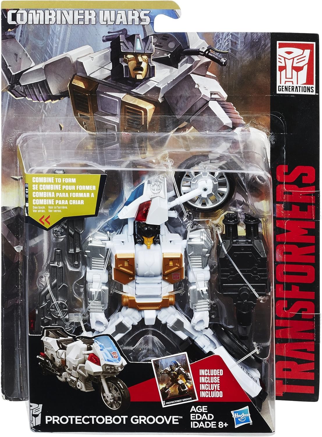 Figura de ação Transformers Generations Mayhem Deluxe Groove