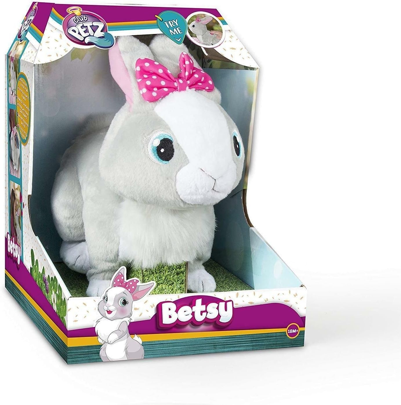 Brinquedo de peluche Betsy IMC Toys Club Petz 95861