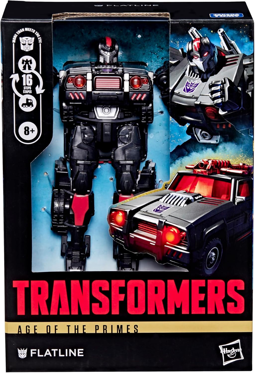 Figura de ação Flatline da classe Voyager de Transformers Age of Primes