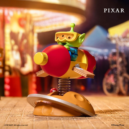 POP MART Pixar Alien Party Games Série de Personagens Colecionáveis 1 Caixa 2,5 polegadas Personagem Articulado Design Premium presentes para mulheres Brinquedo Colecionável Favorito dos Fãs Figura de Ação de Brinquedo de Arte