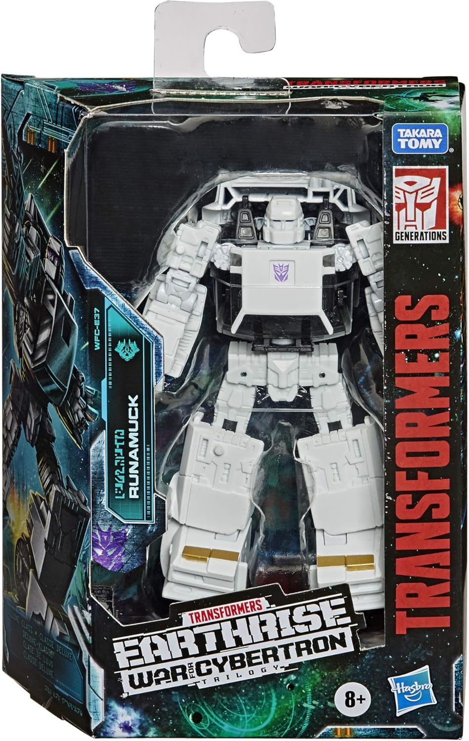 Transformers Generations War for Cybertron: Earthrise Deluxe WFC-E37 Runamuck - Figura de Acção, para Crianças a partir dos 8 Anos, 14 cm (5,5 polegadas)