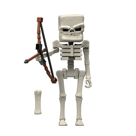 Figura de ação do filme Minecraft esqueleto