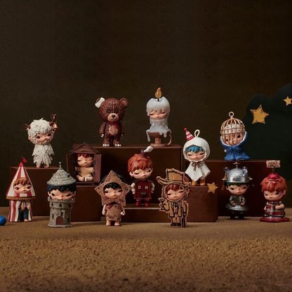 POP MART Hirono Shelter Series Figuras 1 Caixa 2,5 polegadas Articulado Personagem Design Premium Presentes para Fãs - Brinquedo Colecionável Favorito Figura de Ação