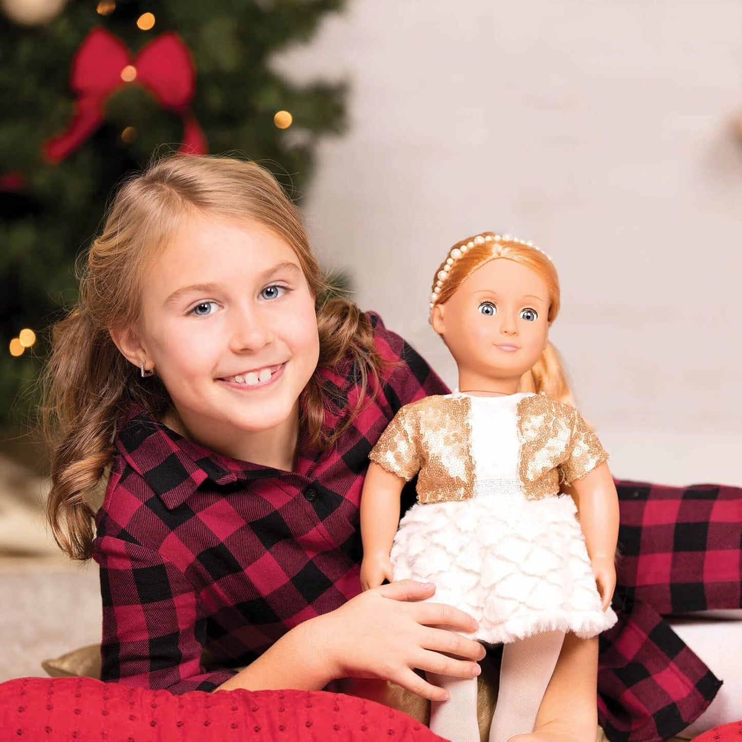 Boneca de Vestido de Festa Nossa Geração de 18" - Hope