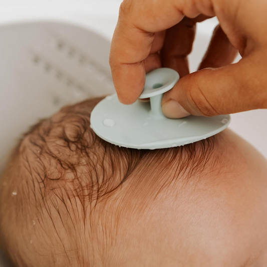 Kit de cuidados para o banho Nuby Baby com 8 essenciais de higiene | Bolsa de Viagem | Forro impermeável | Ideal para viagens ou em casa