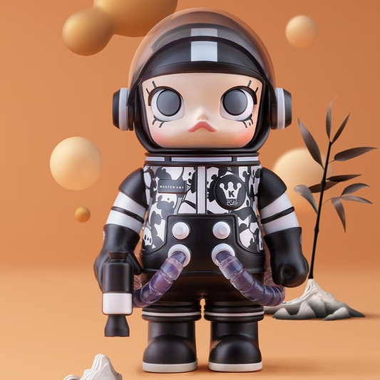 POP MART MEGA SPACE MOLLY 100% Série 2 Figuras Personagens Colecionáveis Conjunto Completo (9 Caixas) 2,5 polegadas Personagem Articulado Design Premium presentes para mulheres Caixa surpresa Favorita dos Fãs Brinquedo Colecionável
