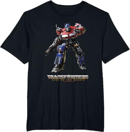 T-shirt de corpo inteiro Transformers: A Ascensão das Feras Optimus Prime