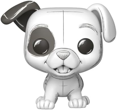 Funko Pop! Disney: Esboçado - 101 Dálmatas - Patch - Figura Colecionável de Vinil - Ideia de Presente - Produto Oficial - Brinquedos para Crianças e Adultos - Fãs de Desenhos Animados - Figura para Colecionadores e Exibição