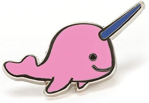 Jellycat Conjunto de 3 alfinetes de esmalte Narwhal 'Seas the Day'