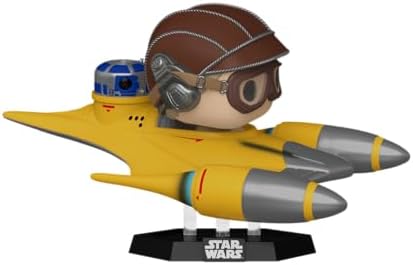 Funko POP! Ride Deluxe: SW - Anakin em N. STRFTR - Star Wars - Exclusivo da Amazon - Figura de Vinil Colecionável - Ideia de Presente - Produto Oficial - Brinquedos para Crianças e Adultos - Fãs de Filmes