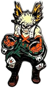 Loungefly - My Hero Academia (MHA) - Broche de Esmalte - Compra Surpresa - 1 de 6 para Colecionar - Estilos Variados - My Hero Academia - Broches de Esmalte em Caixa Surpresa - Broche Colecionável Fofo - para Mochilas e Bolsas