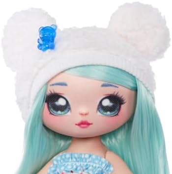 Brianna Ursinha - Doces Mais Doces - Boneca Fashion de Pelúcia de 19 cm - Ursinha Articulada com Sapatos e Escova - Embalagem Surpresa Misteriosa - Para Crianças a partir de 5 Anos