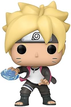 Funko Pop! Animation: Boruto - Boruto Uzumaki com Ransengan - Brilha no Escuro - Boruto: Naruto Next Generations - Exclusivo da Amazon - Figura de Vinil Colecionável - Ideia de Presente - Produto Oficial