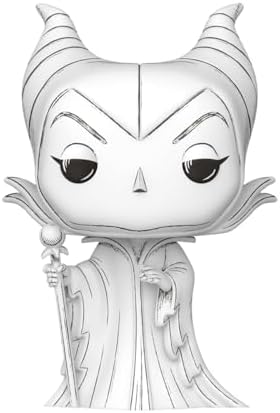 Funko Pop! Disney: Esboço - Malévola - Figura Colecionável de Vinil - Ideia de Presente - Produto Oficial - Brinquedos para Crianças e Adultos - Fãs de Desenhos Animados - Figura para Colecionadores e Exibição