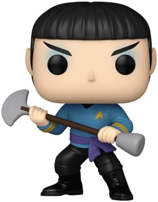 Funko Pop! TV: Star Trek - Spock com Arma - Star Trek: A Série Original - Figura Colecionável de Vinil - Ideia de Presente - Produto Oficial - Brinquedos para Crianças e Adultos - Fãs de Séries