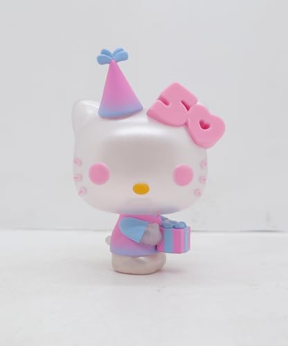 Funko POP! Sanrio: Hello Kitty 50º Aniversário - Hello Kitty com Presentes - (APAC) - Exclusivo da Amazon - Figura Colecionável de Vinil - Produto Oficial - Brinquedos para Crianças e Adultos - Fãs de Desenhos Animados