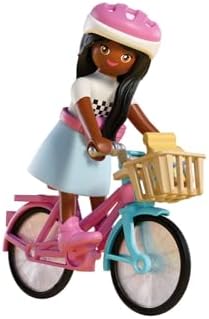 Playmobil | Barbie x Barbie Brooklyn | Conjunto de Bicicleta com Boneca Barbie Estilosa, Acessórios e Estilo de Vida Praiano | Para Crianças a partir de 4 Anos | 72125