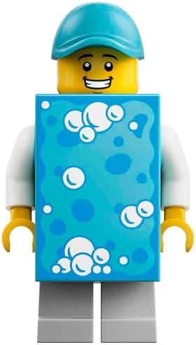 LEGO City Lava-Jato - Inclui 2 Carrinhos, Função de Lavagem e 4 Minifiguras com Acessórios - Ideia de Presente de Aniversário para Meninos a partir de 6 Anos - 60497
