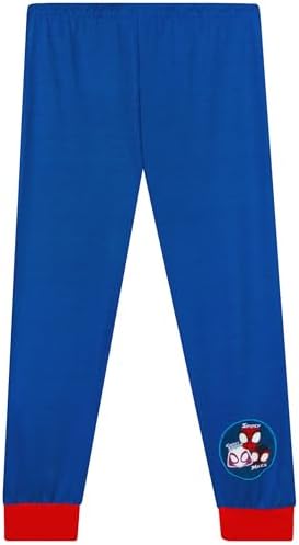 Pijama Marvel Homem-Aranha e Seus Incríveis Amigos | Conjuntos de Pijama Infantil | Pijama do Homem-Aranha | Produto Oficial do Homem-Aranha | Tamanhos de 2 a 8 anos