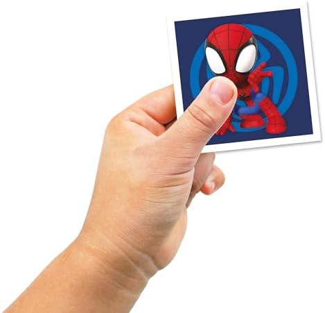 Jogo Educativo Clementoni Memo Marvel Homem-Aranha e seus Incríveis Amigos 80 Peças - Jogo para Crianças a partir de 4 Anos, Jogo de Cartas de Aprendizagem, Aprendendo Raciocínio Lógico, 2 Jogadores, Presente para Meninos, Fabricado na Itália, 18304