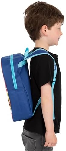 Mochila Marvel Homem-Aranha e Seus Incríveis Amigos | Mochila do Homem-Aranha | Mochilas Escolares Infantis | Mochilas para Crianças | Tamanho Único Azul