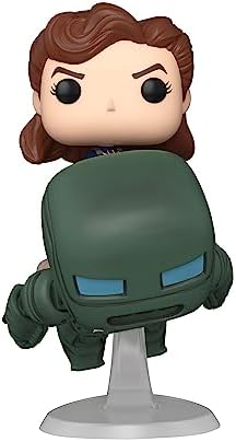 Funko POP! Deluxe: Ano do Escudo - Hydra com a Capitã Peggy Carter - Marvel Comics - Exclusivo da Amazon - Figura de Vinil Colecionável - Ideia de Presente - Produto Oficial - Brinquedos para Crianças e Adultos