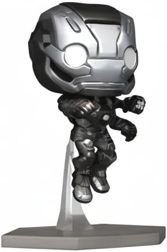 Funko Pop! Marvel: Guerra Civil - Monte uma Cena - Máquina de Combate 7ª Edição - Capitão América - Exclusivo da Amazon - Figura Colecionável de Vinil - Ideia de Presente - Produto Oficial - Brinquedos para Crianças e Adultos - Fãs de Filmes
