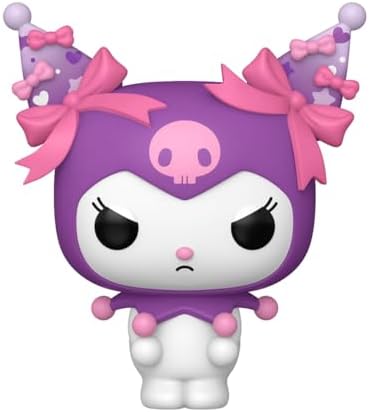 Funko Pop! Sanrio: Hello Kitty - Kuromi Rabugenta - Figura Colecionável de Vinil - Ideia de Presente - Produto Oficial - Brinquedos para Crianças e Adultos - Fãs de Anime