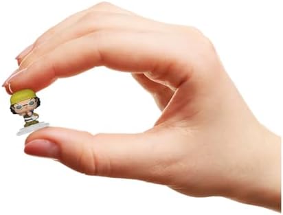 Funko Bitty Pop! One Piece - Usopp - Pacote com 4 - 1/6 de chance de encontrar a variante rara Chase e uma mini figura surpresa - Colecionável de 2,2 cm (0,9 polegadas) - Inclui suporte expositor empilhável