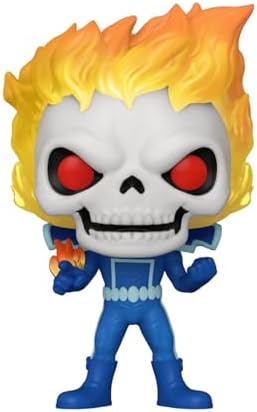 Funko Pop! Marvel: Strange Tales – Motoqueiro Fantasma - Marvel Comics - Figura Colecionável de Vinil - Ideia de Presente - Produto Oficial - Brinquedos para Crianças e Adultos - Fãs de Terror - Figura para Colecionadores