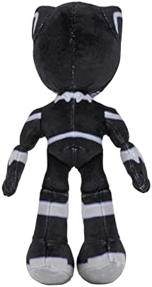 Homem-Aranha da Marvel e seus Incríveis Amigos - Pelúcia do Pantera Negra de 20 cm - Brinquedos para Crianças a partir de 3 Anos - Brinquedos com seus Heróis Amigáveis da Vizinhança