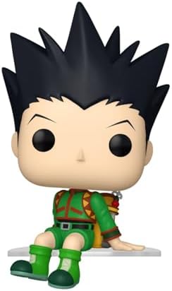 Funko Pop! Animation: Hunter X Hunter - Gon Freecss - Figura Colecionável de Vinil - Ideal para Presente - Produto Oficial - Brinquedo para Crianças e Adultos - Fãs de Anime
