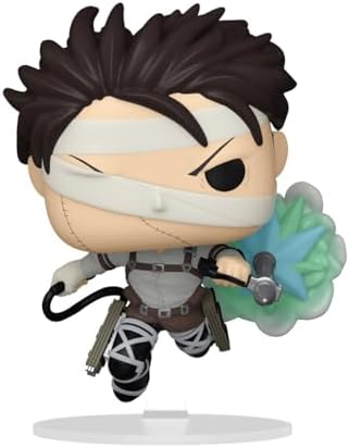 Funko Pop! Animation: Attack on Titan - Levi Ackerman - (SP-1) - Figura de Vinil Colecionável - Ideia de Presente - Produto Oficial - Brinquedos para Crianças e Adultos - Fãs de Anime - Figura para Colecionadores