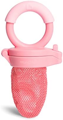 Alimentador de Frutas e Papinhas Munchkin com Rede | Autoalimentação | Introdução Alimentar | Livre de BPA