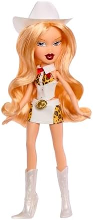 Bratz Sassy Stampede Cloe – Boneca Fashion Colecionável – Boneca em Estilo Cowgirl (Western) com Roupa e Acessórios