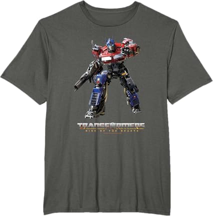 T-shirt de corpo inteiro Transformers: A Ascensão das Feras Optimus Prime