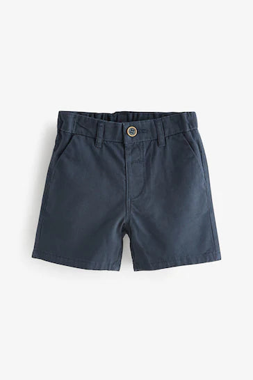 |Boy| Shorts Chinos -Marinha (3 meses - 7 anos)