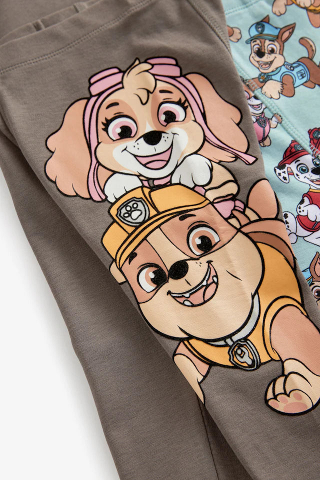 |BigBoy| Pacote Com 2 Pijamas Patrulha Canina Azul/Cinza Snuggle 100% Algodão (9 meses a 9 anos)