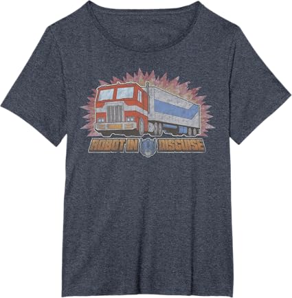 T-Shirt Transformers Optimus Prime Robot Disfarçado