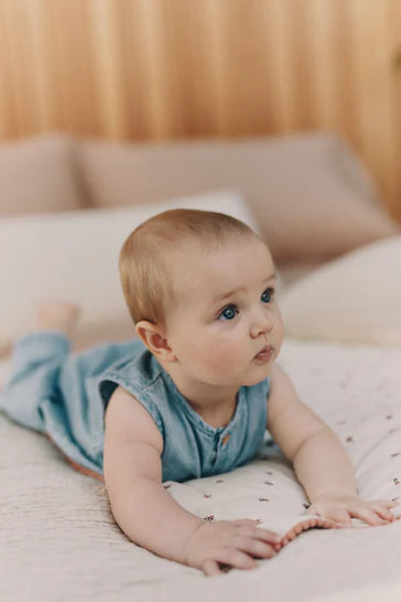 |BabyBoy| Macacão Jeans Para Bebê (0 meses - 2 anos)