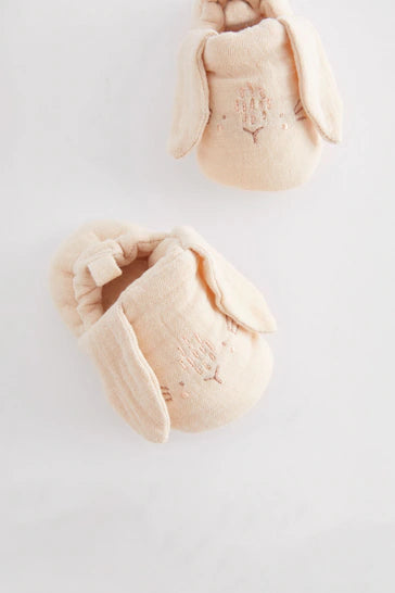 |BabyGirl| Sapatos de carrinho de coelho neutros (0-24 meses)