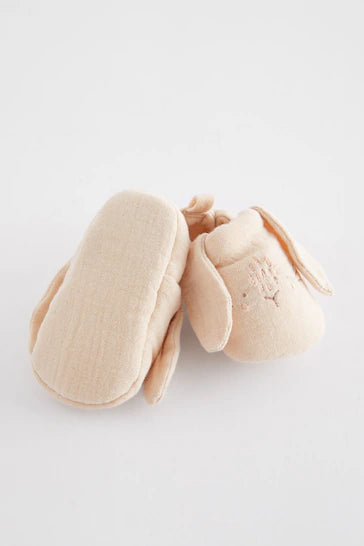 |BabyGirl| Sapatos de carrinho de coelho neutros (0-24 meses)
